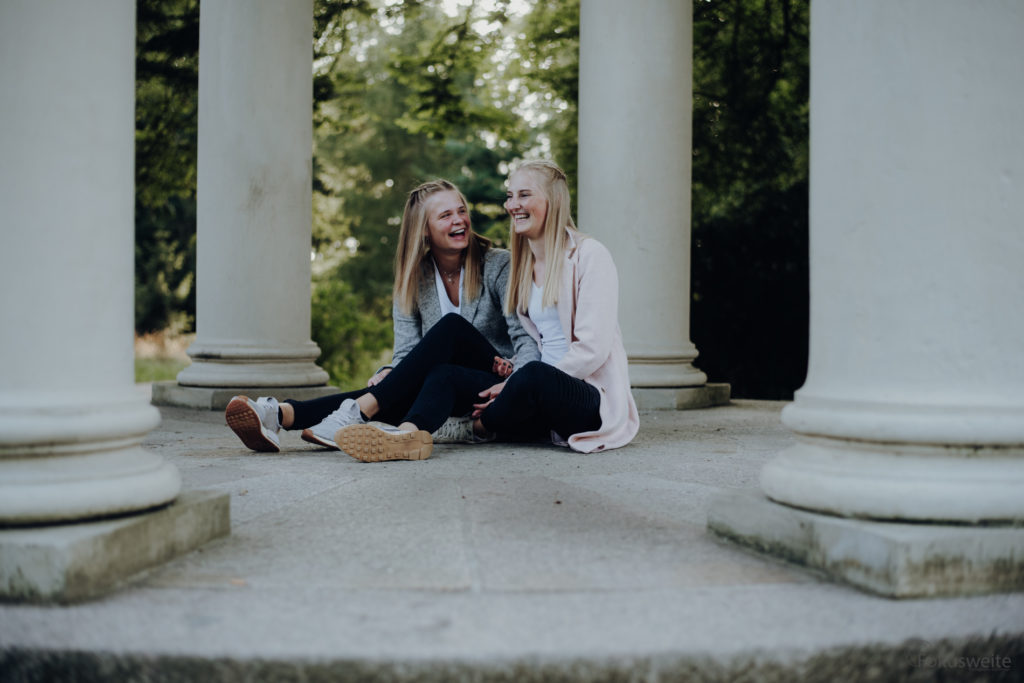 Pärchenfoto Eutin im Schlossgarten