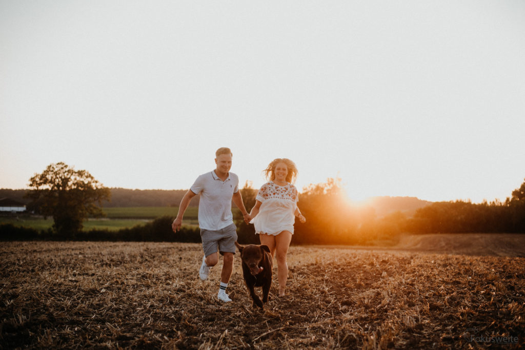 Paarshooting Kiel Sonnenuntergang